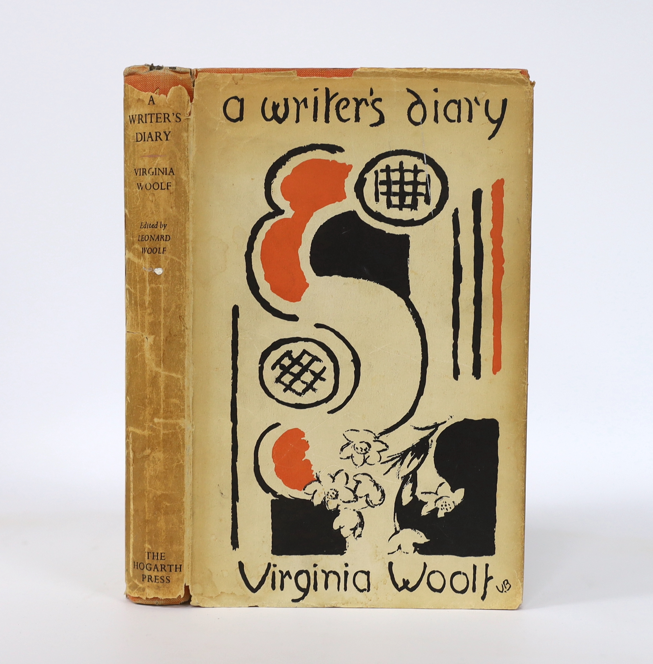 Woolf, Virginia - A Writer’s Diary, 1st edition, Hogarth Press review copy, with invitation to review slip, 8vo, original orange cloth, with d/j, Hogarth Press, London, 1953